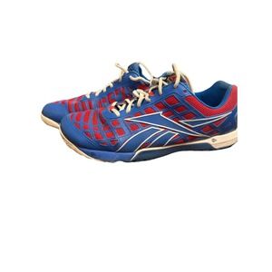 Reebok Mens 11 CrossFit Cross Training Shoes Red Blue Low Top Sneakers M4467-4
